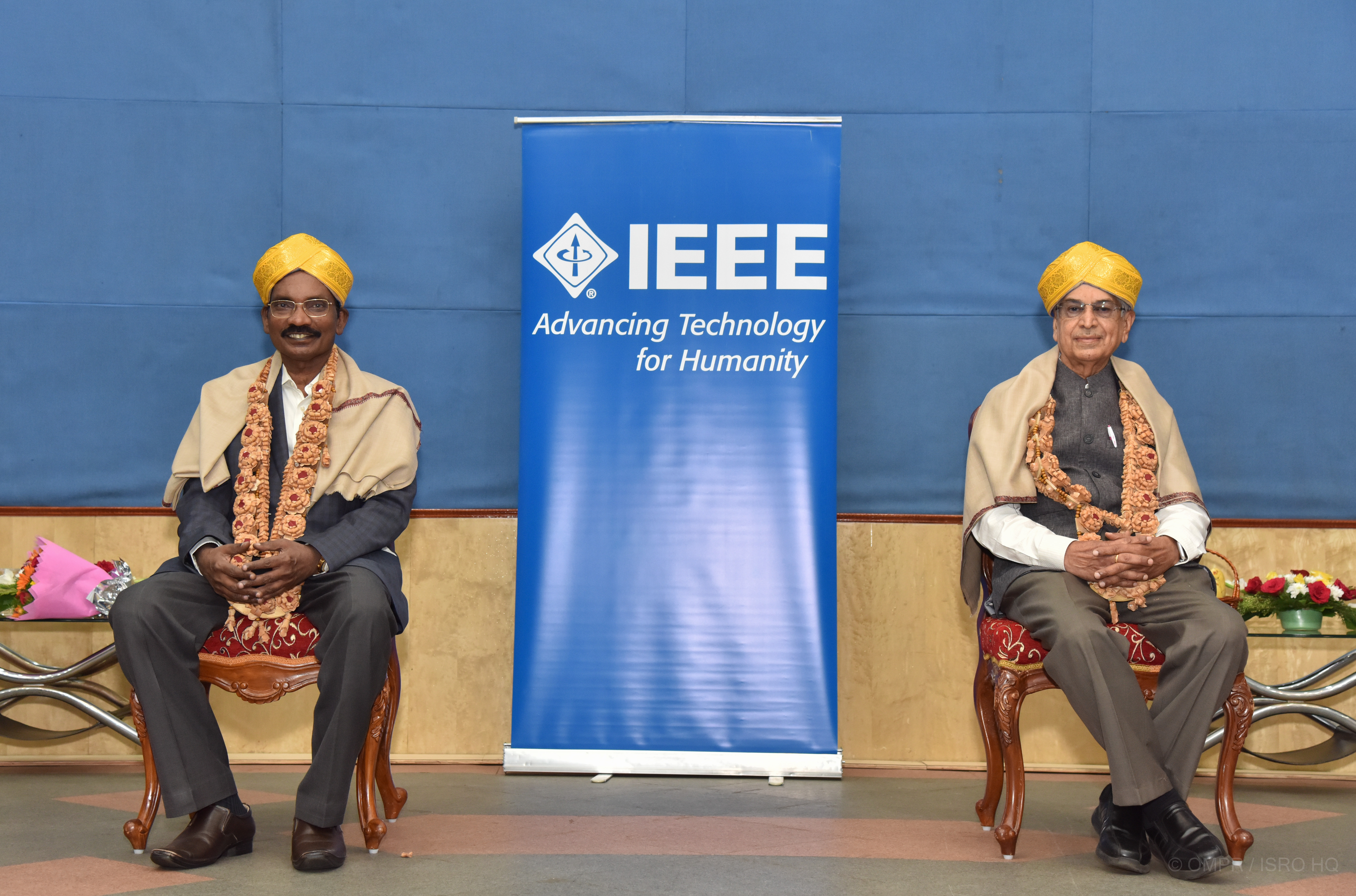 Dr B N Suresh and Dr. K Sivan awarded the prestigious IEEE Simon Ramo Medal
